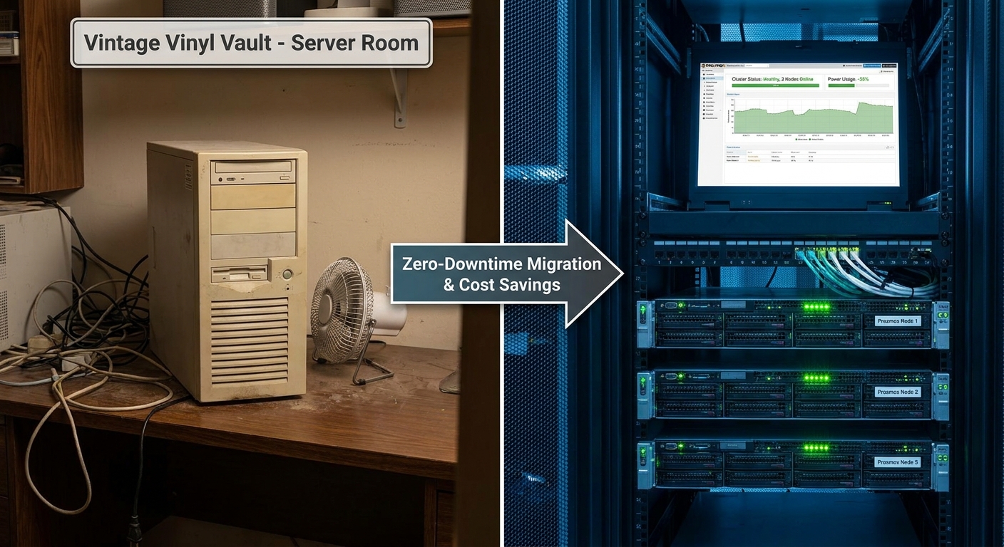 Case Study: A Small Business’s Cost-Saving Migration
